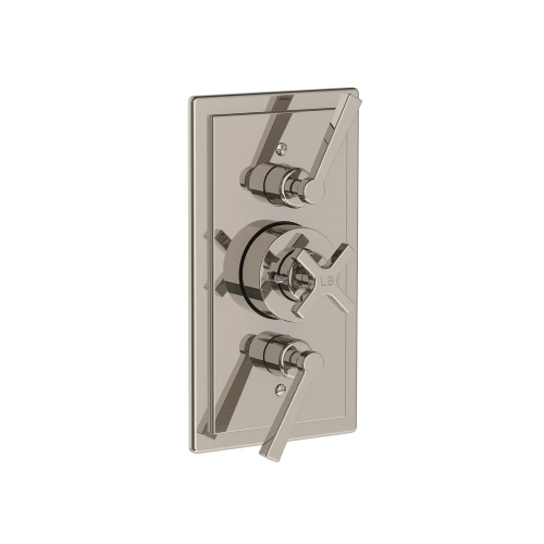 Lefroy Brooks Mackintosh Bateria termostatyczna natryskowa podtynkowa 2-drożna Silver Nickel MK8736NK
