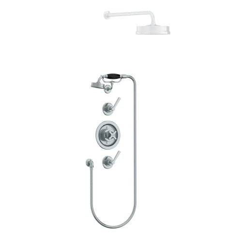 Lefroy Brooks Mackintosh Bateria natryskowa termostatyczna ze słuchawką prysznicową Chrom MK8803CP