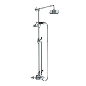 Lefroy Brooks Mackintosh Bateria natryskowa termostatyczna 2-otworowa z deszczownicą Ø 154 mm Chrom MB8703CP