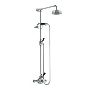 Lefroy Brooks Mackintosh Bateria natryskowa termostatyczna 2-otworowa z deszczownicą Ø 154 mm Chrom MK8703CP