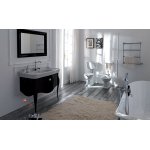 Olympia Ceramica Impero Szafka pod umywalkę czarny IMMO100N