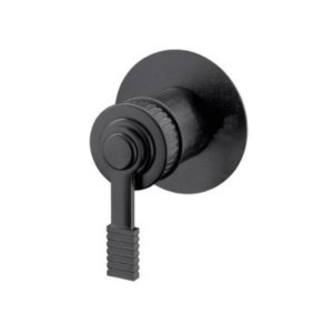 Remer Atelier Bateria natryskowa podtynkowa Brushed Black Chrome AL30LCFP