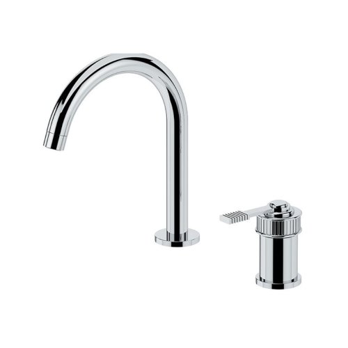 Remer Atelier Bateria umywalkowa jednouchwytowa dwuotworowa Chrom AL57