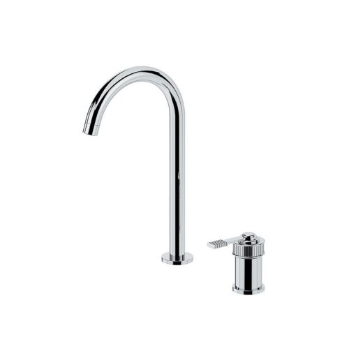 Remer Atelier Bateria umywalkowa jednouchwytowa wysoka dwuotworowa Chrom AL57L