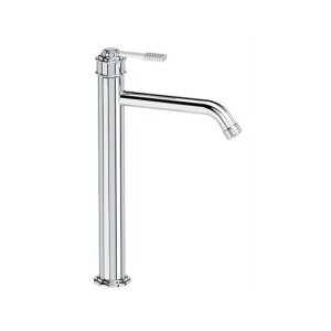 Remer Atelier Bateria umywalkowa wysoka jednouchwytowa bez korka Chrom AL11LXL