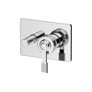 Remer Atelier Bateria wannowo-natryskowa podtynkowa 2-drożna Chrom AL09HRG