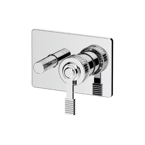 Remer Atelier Bateria wannowo-natryskowa podtynkowa 2-drożna Chrom AL09HRG