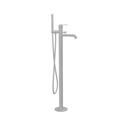 Remer Atelier Bateria wannowo-natryskowa wolnostojąca z zestawem natryskowym Matt White AL08BO