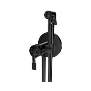 Remer Atelier Bidetka z mieszaczem/słuchawka Brushed Black Chrome AL65ZCFP