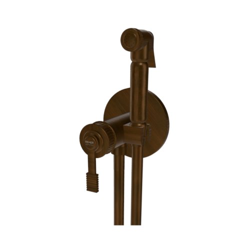 Remer Atelier Bidetka z mieszaczem/słuchawka Oil Bronze AL65ZBR