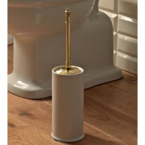 Sbordoni Classica Szczotka do WC wolnostojąca 40 cm Natural Brass CL110ON