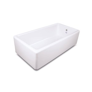 Shaws Butler 1000 Zlew jednokomorowy 91,4x46 cm Biały SCBU101WH