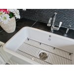 Shaws Butler 600 Zlew jednokomorowy 59,5x46 cm Biały SCBU600WH