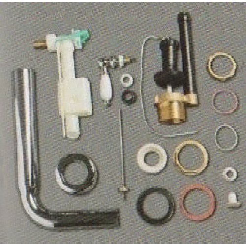 Simas Mechanizm spłukujący do zbiornika WC chrom D23/D 23