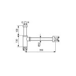 Webert Syfon minimalistyczny 1”1/4 chrom AC0020.015