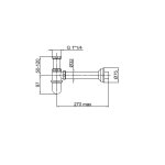 Webert Syfon regulowany 1”1/4 chrom AC0021.015