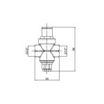 Webert Zawór redukcyjny 1/2” PN 16 AC0110.000