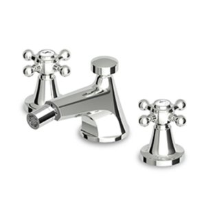 Zucchetti Agora Bateria Bidetowa 3-otworowa chrom ZAG370