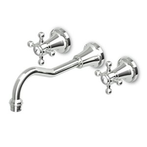 Zucchetti Agora Bateria Umywalkowa 3-otworowa Podtynkowa element zewnętrzny chrom ZAG672