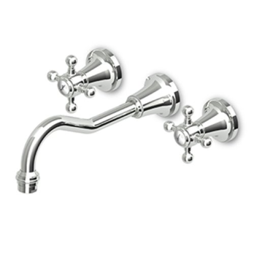 Zucchetti Agora Bateria Umywalkowa 3-otworowa Podtynkowa element zewnętrzny chrom ZAG672