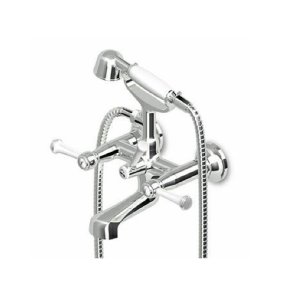 Zucchetti Agora Bateria wannowo-natryskowa naścienna chrom ZAM254