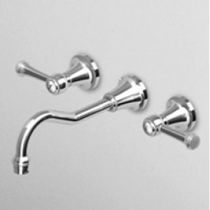 Zucchetti Agora Classic Bateria Umywalkowa 3-otworowa Podtynkowa element zewnętrzny chrom ZAL672