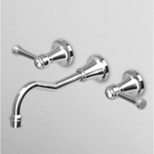 Zucchetti Agora Classic Bateria Umywalkowa 3-otworowa Podtynkowa element zewnętrzny chrom ZAL672