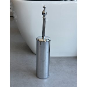      Zucchetti Agora Szczotka WC wolnostojąca/ścienna chrom ZAD455 WYPRZEDAŻ MAGAZYNOWA!!