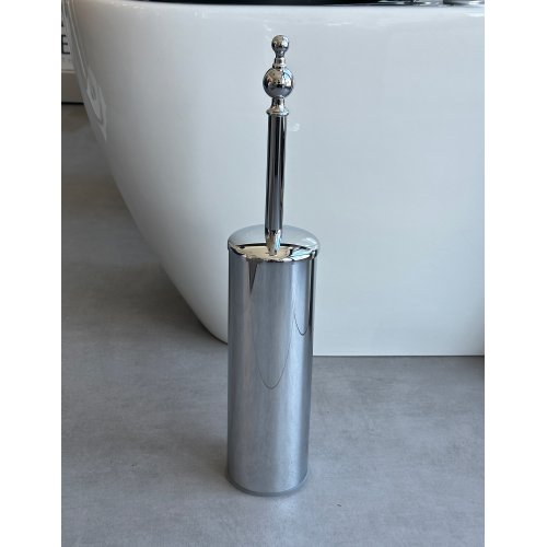      Zucchetti Agora Szczotka WC wolnostojąca/ścienna chrom ZAD455 WYPRZEDAŻ MAGAZYNOWA!!