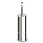      Zucchetti Agora Szczotka WC wolnostojąca/ścienna chrom ZAD455 WYPRZEDAŻ MAGAZYNOWA!!