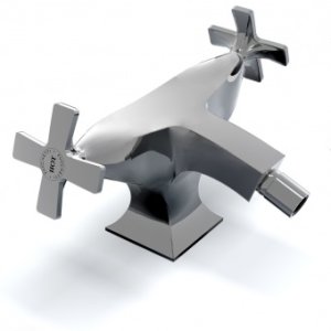 Zucchetti Bellagio Bateria Bidetowa Jednootworowa z chrom ZB1315