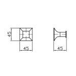 Zucchetti Bellagio Haczyk chrom ZAC550